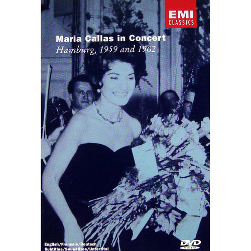 [중고/DVD] Maria Callas / Maria Callas in Concert - Hamburg, 1959 &amp; 1962 마리아 칼라스 함부르크 공연 실황 (수입)