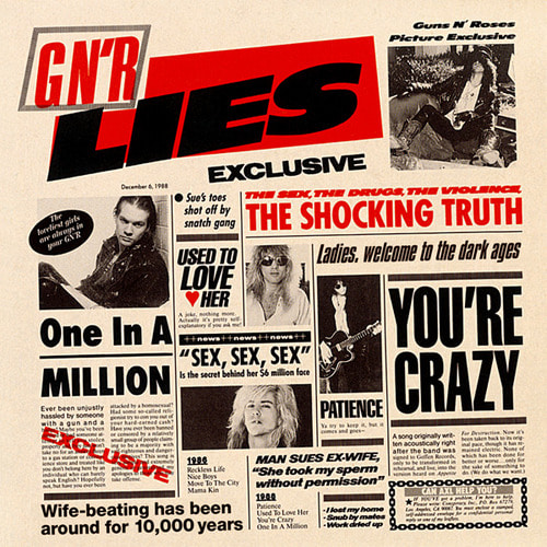[중고CD] Guns N&#039; Roses / GN&#039;R Lies