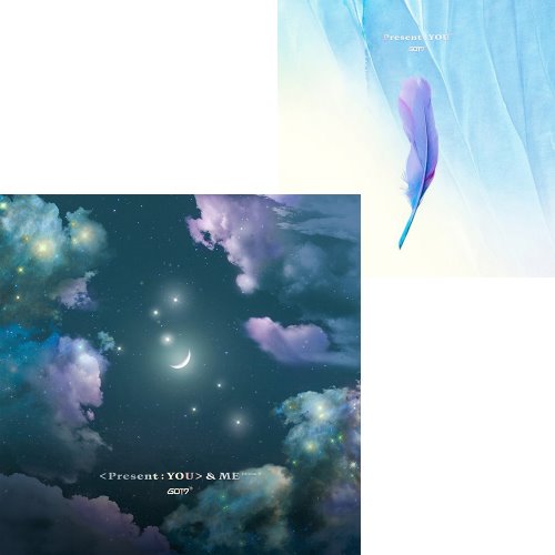 [4종세트] 갓세븐(GOT7) 3집 Present YOU &amp; ME Edition 리패키지 + Lullaby