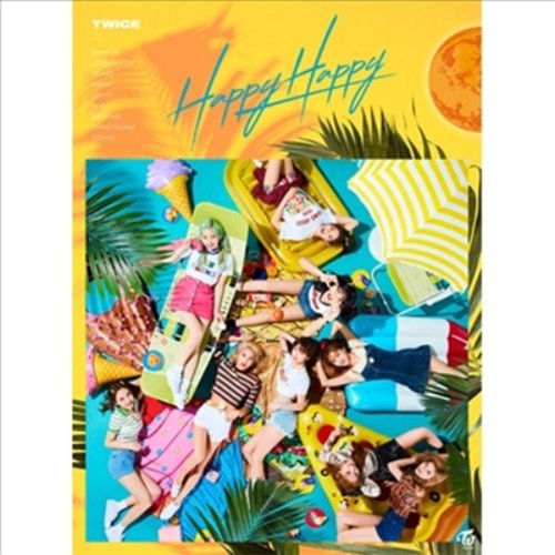 [개봉] 트와이스 (Twice) - Happy Happy (CD+DVD) (초회한정반 A/포카포함)