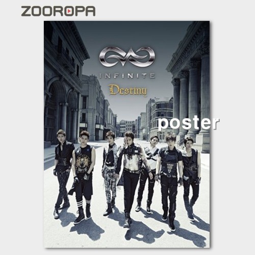 [포스터] 인피니트(Infinite) DESTINY 싱글앨범 2집 (브로마이드1장+지관통)
