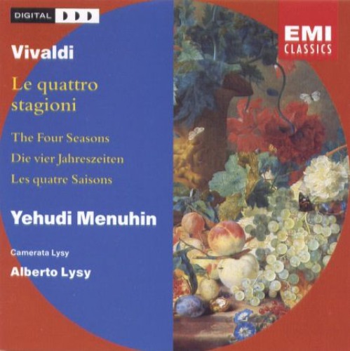 [중고CD] Vivaldi, Yehudi Menuhin, Camerata Lysy, Alberto Lysy / Le Quattro Stagioni (수입)