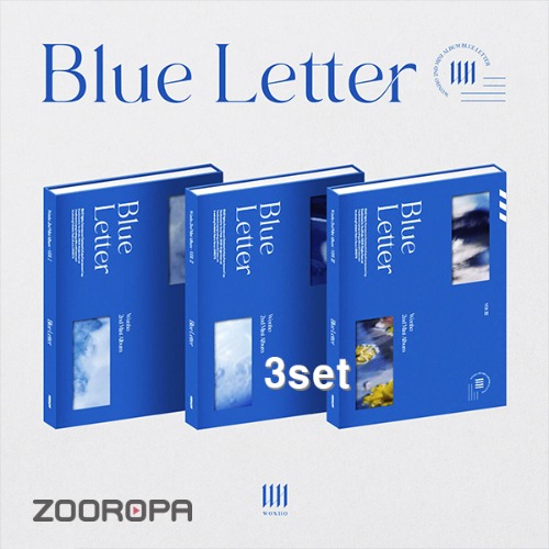 [3종세트] 원호 WONHO Blue letter 미니앨범 2집
