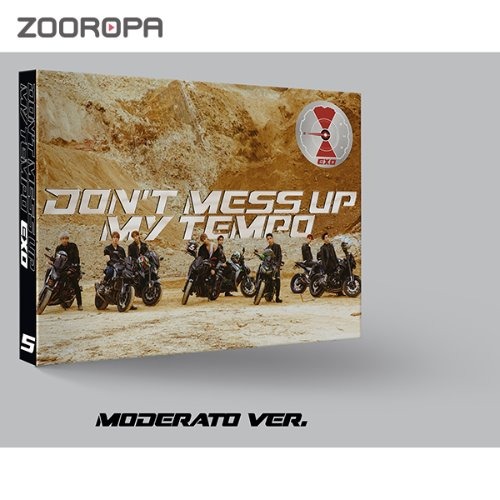 [개봉/MODERATO] 엑소 (EXO) / 5집 Don&#039;t Mess Up My Tempo 템포 포카포함