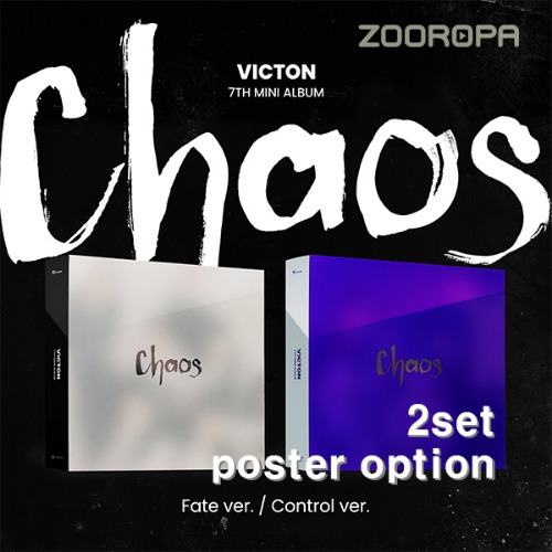 [2종세트/포스터옵션] 빅톤 VICTON Chaos 미니앨범 7집