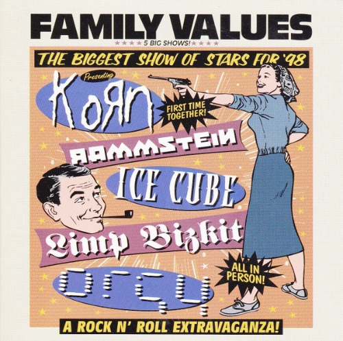 [중고CD] V.A. / Family Values Tour &#039;98 (A급)