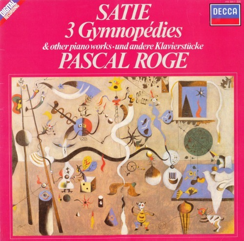 [중고CD] Pascal Roge / Satie : 3 Gymnopedies &amp; Other Piano Works (수입/4102202)