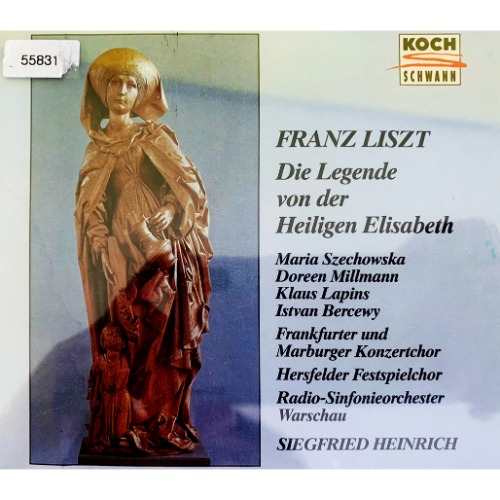 Liszt: The Legend of St Elizabeth (2CD/수입/미개봉/312912)