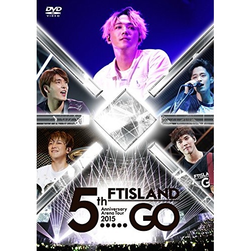 [중고DVD] 에프티 아일랜드 (FT Island) / 5th Anniversary Arena Tour 2015 5.....GO (일본반)