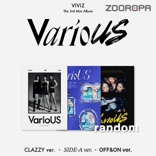 [주로파] 비비지 VIVIZ VarioUS 미니앨범 3집 Photobook