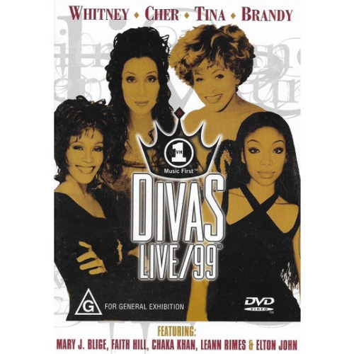 [중고DVD] V.A. / Vh1 Divas Live 99 (홍보용)