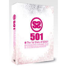 [중고DVD] 더블에스501 (SS 501) / The 1st Story of SS501 (3DVD + 100p 미공개 화보집)