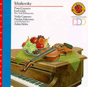 [중고] Zubin Mehta, Pinchas Zukerman, Emil Gilels / Tchaikovsky : Piano Concerto, Violin Concerto (mdk44643)