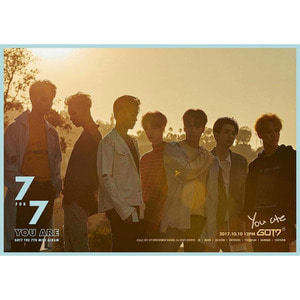[포스터] 갓세븐 (Got7) / 7 for 7 미니앨범 7집 브로마이드 지관통