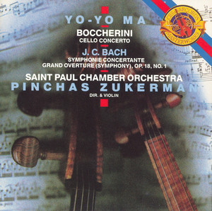 [중고] Yo-Yo Ma, Pinchas Zukerman / Boccherini, JC Bach : Cello Concerto, Etc. (cck7176)