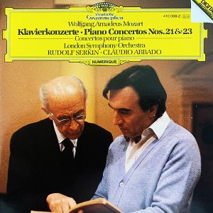 [중고CD] Rudolf Serkin, Claudio Abbado, London Symphony Orchestra / Mozart : Piano Concertos No.21 K.467, No.23, K.488 (수입/4100682)