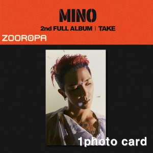[포토카드]  송민호 MINO 2집 FULL ALBUM TAKE
