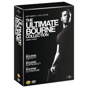 [중고DVD] The Ultimate Bourne Collection - 본 트릴로지 박스세트 본아이덴티티 + 본슈프리머시 + 본얼티메이텀 (4DVD/아웃케이스)