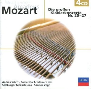 [중고CD] Andras Schiff / Klavierkonzerte 20-27 Kv4 (Die groben Klavierkonzerte/4CD/수입)