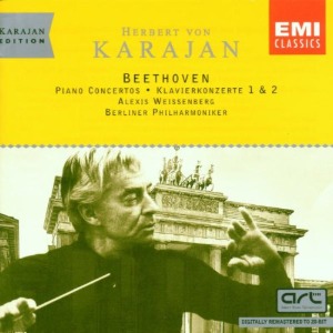 [중고CD] Piano Concertos 1 &amp; 2: Karajan Edition by Beethoven, Weissenberg, Karajan, Berlin Phil (수입)