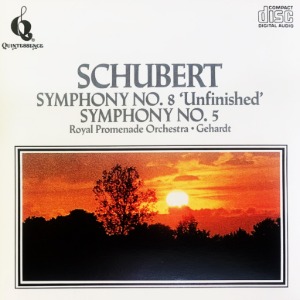 [중고CD] Alfred Gehardt / Schubert : Unfinished Symphony (cdq2008)
