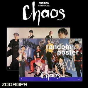 [1포스터] 빅톤 VICTON Chaos 미니앨범 7집 (브로마이드1장+지관통)