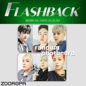 [C 포토카드] 아이콘 iKON FLASHBACK 미니앨범 4집