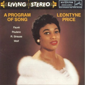 [중고CD] Leontyne Price / Leontyne Price - A Program of Song (수입/09026614992)