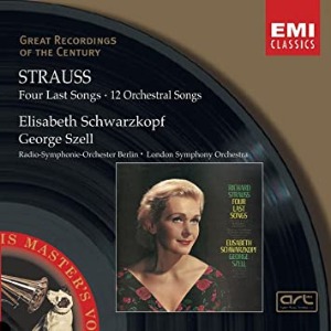 [중고CD] Elisabeth Schwarzkopf, George Szell / Strauss : Four Last Songs &amp; 12 Songs (수입/724356696020)
