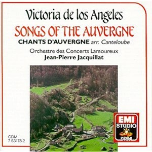 [중고CD] Jean-Pierre Jacquillat / Victoria de los Angeles - Chants d&#039;Auvergne (수입/cdm7631782)