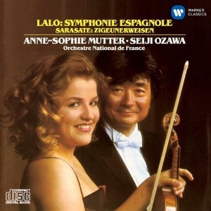 [중고CD] Anne-Sophie Mutter, Seiji Ozawa / Lalo : Symphonie espagnole &amp; Saraste : Zigeunerweisen (일본반/cc333255)