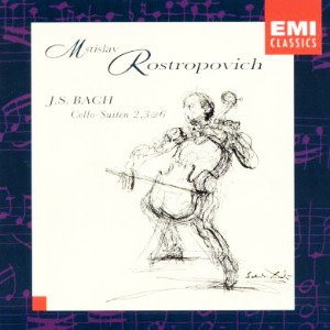 [중고CD] Mstislav Rostropovich / Bach: Cello Suites Nos. 2, 3, 6 (724355536525/수입)