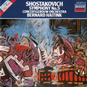 [중고CD] Shostakovich, Concertgebouw Orchestra, Bernard Haitink – Symphony No.5 (DD0137/4100172)