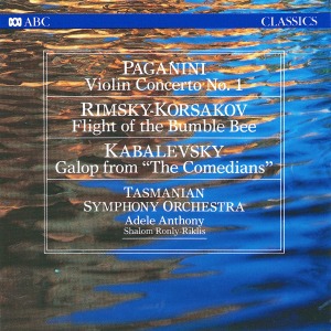 [중고CD] Paganini: Violin Concerto No. 1 / Rimsky-Korsakov: Flight of the Bumble-Bee / Kabalevsky: Galop From (수입/8389032)