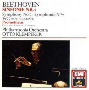[중고CD] Beethoven - Otto Klemperer, Philharmonia Orchestra – Sinfonie Nr. 7 (Symphony No. 7 - Symphonie No 7) / Prometheus Overtüre (Overture - Ouverture/수입/7691832)