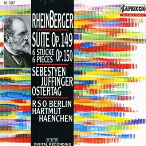 Suite for Organ Trio and Strings, Op.149 Sechs Stucke op. 150 (Rheinberger, Josef Gabriel/수입CD/미개봉/10337)