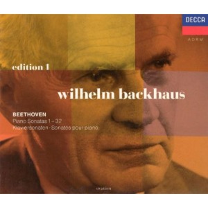 [중고CD] Wilhelm Backhaus / Edition 1 Beethoven : Piano Sonatas (8CD Box Set/수입/4338822)