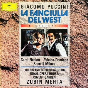 [중고CD] Giacomo Puccini, La Fanciulla del West Highlights. Carol Neblett. Plácido Domingo, Sherrill Milnes. Zubin Mehta (수입/4454652)