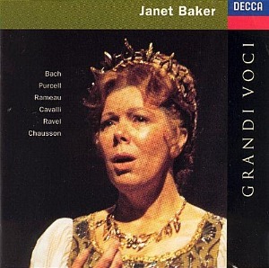 [중고CD] Janet Baker / Bach, Purcell, Rameau, Cavalli, Ravel, Chausson (수입/4404132)