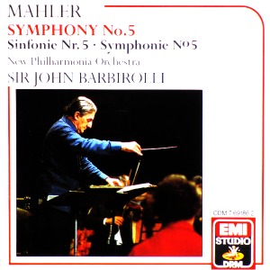 [중고CD] Mahler, New Philharmonia Orchestra, Sir John Barbirolli – Symphonie N° 5 (수입/7691862)