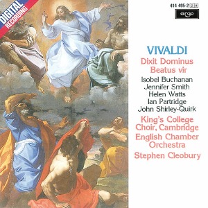 [중고CD] Stephen Cleobury / Vivaldi: Dixit Dominus Choir of King&#039;s College - Cambridge (수입/argo4144952)