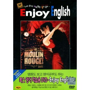 [중고DVD] 물랑루즈 Moulin Rouge dts - Enjoy English (영어학습용DVD/아웃케이스)