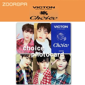 [S 포토카드 선택] 빅톤 VICTON Choice (정품/메이크스타)