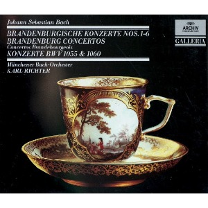 [중고CD] Karl Richter / Bach : 6 Brandenburg Concertos (2CD/수입/4271432)
