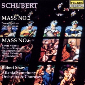 [중고CD] Robert Shaw, Atlanto Symphony Orcherstra &amp; Chorus / Schubert : Mass No.2 &amp; Mass No.6 (수입/cd80212)