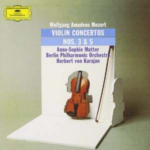 [중고CD] Wolfgang Amadeus Mozart - Anne-Sophie Mutter, Berliner Philharmoniker, Herbert von Karajan – Violin Concertos NOS. 3 &amp; 5 (수입)