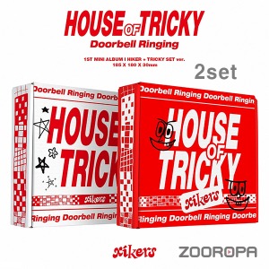 [2종세트] xikers 싸이커스 HOUSE OF TRICKY Doorbell Ringing 1ST MINI ALBUM