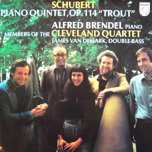 [중고CD] Alfred Brendel, Cleveland Quartet / Schubert : Trout Quintet (수입/4000782)