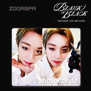[2포토카드] 박지훈 Blank or Black (정품/에버라인)