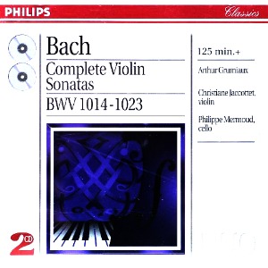 [중고CD] Arthur Grumiaux / Bach : Complete Violin Sonatas (수입/2CD/4540112)